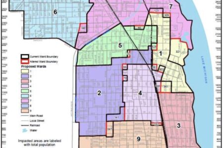 Committee’s draft redistricting map shrinks population differences between wards